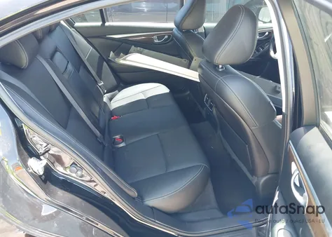 2014 Infiniti Q50 Hybrid Sport z USA, uszkodzony, nr VIN JN1AV7APXEM691910